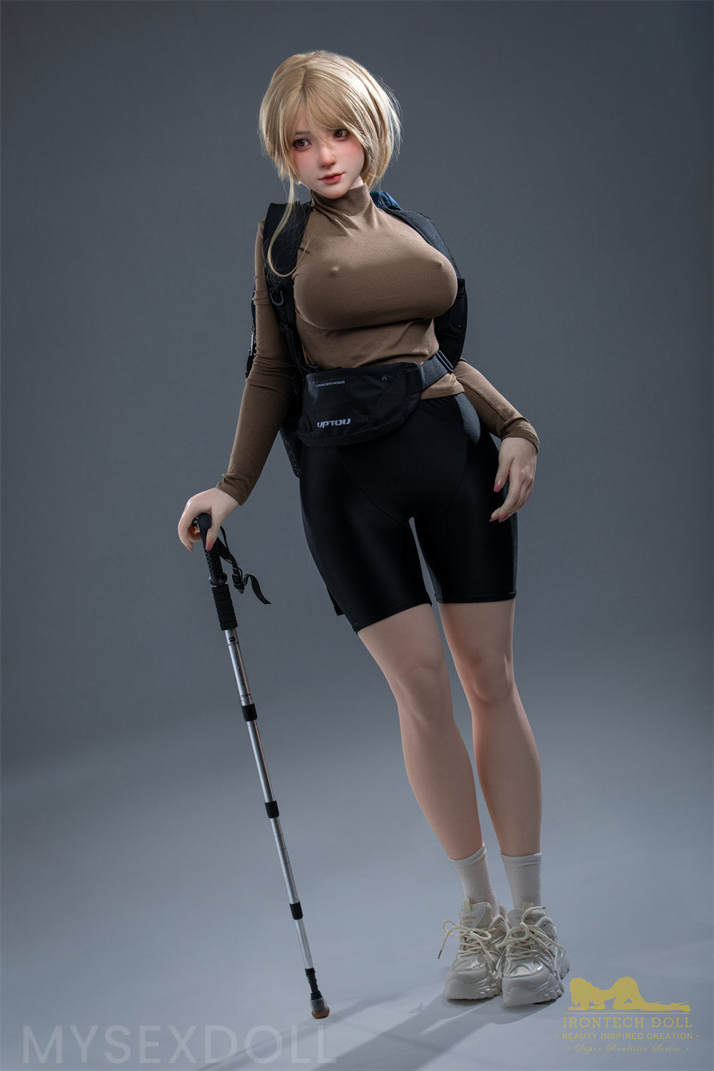 Irontech | Marielle 5ft 4/165cm Engaging Large Breast Silicone Sex Doll (US Stock)