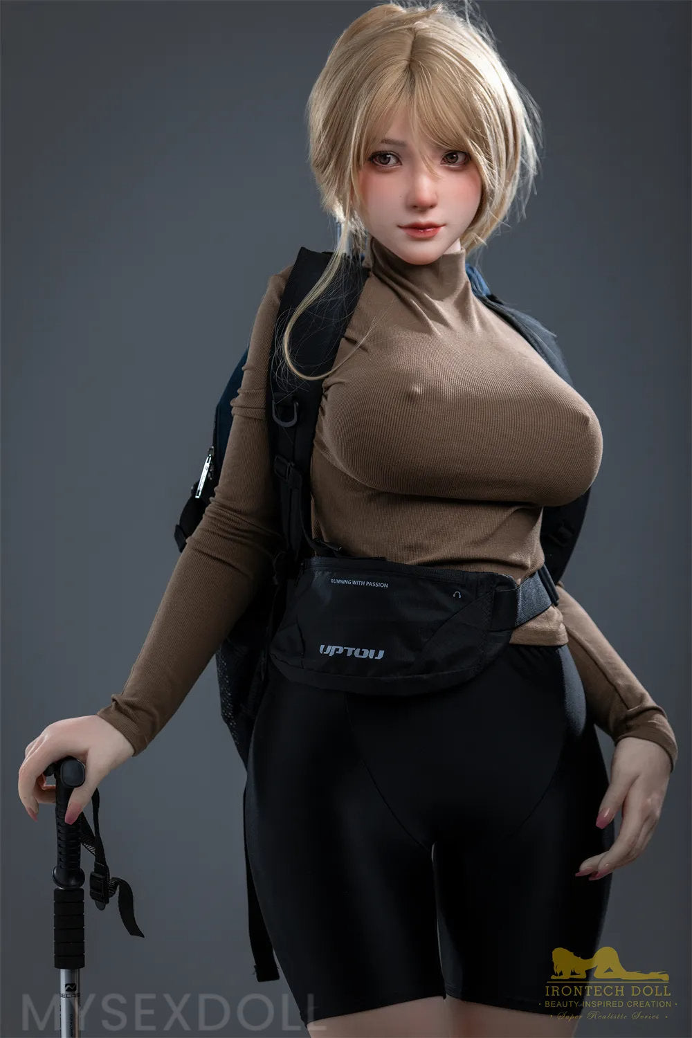Irontech | Christian 5ft 4/165cm Charming Large Breast Silicone Sex Doll (Customizable)