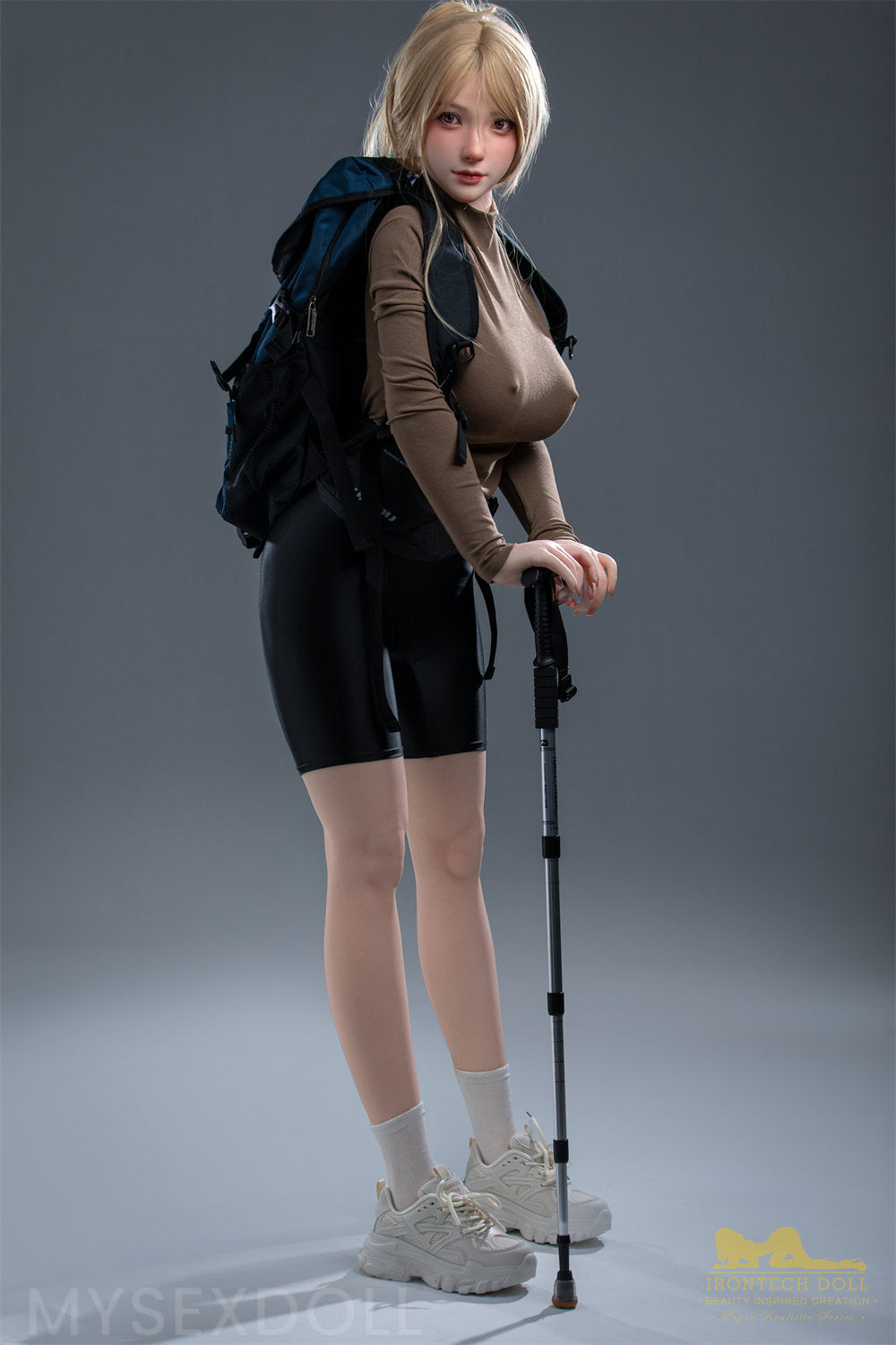 Irontech | Marielle 5ft 4/165cm Engaging Large Breast Silicone Sex Doll (US Stock)