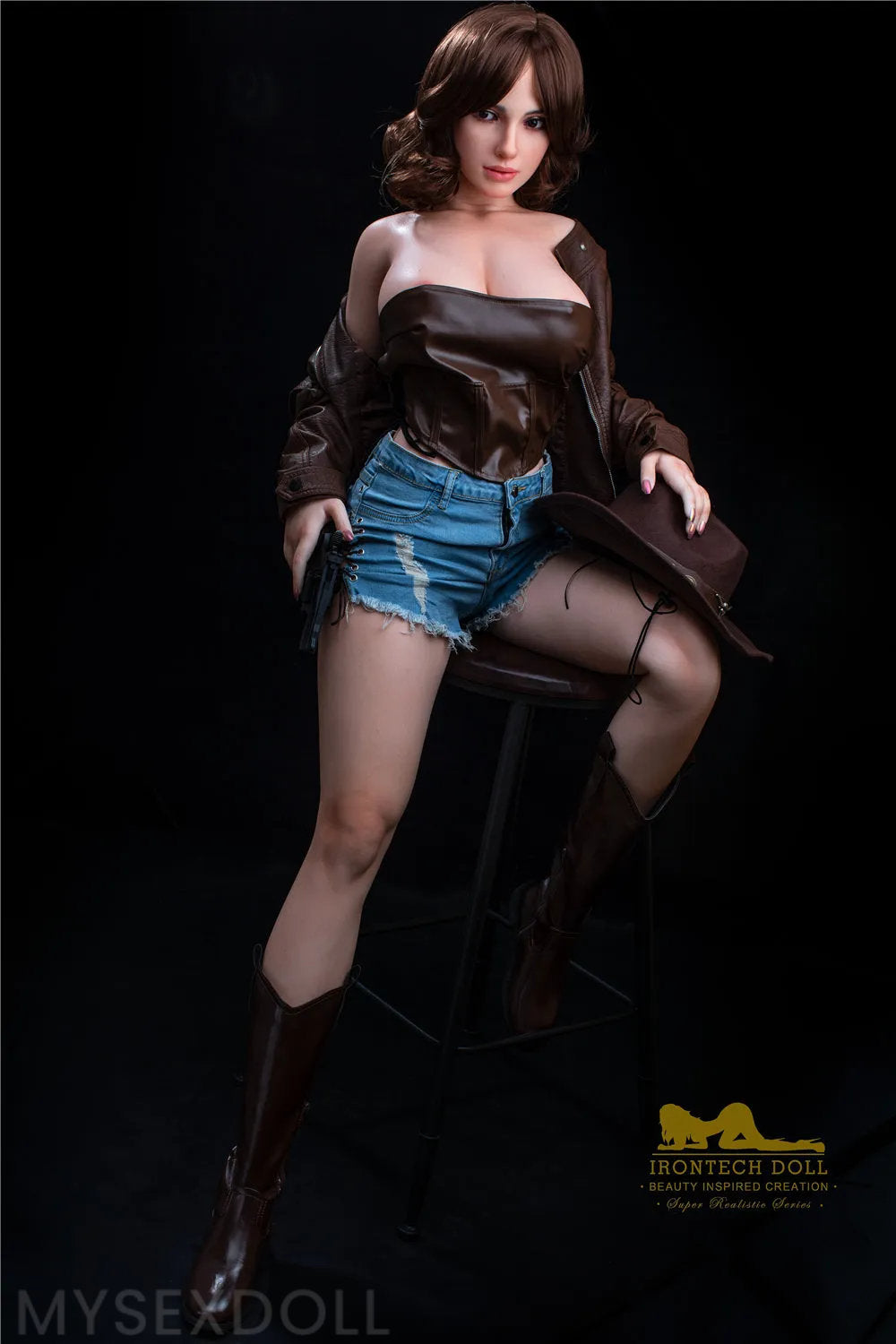 Irontech | Melia 5Ft 5/165cm Elastic Medium Breast Silicone Sex Doll (Customizable)