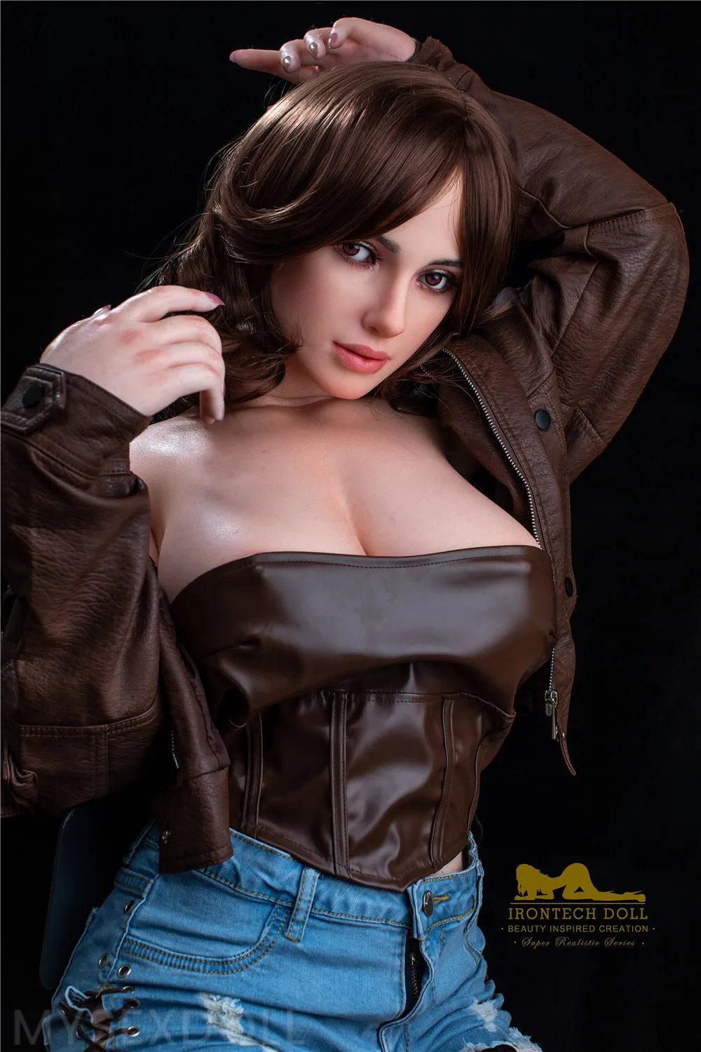 Irontech | Melia 5Ft 5/165cm Elastic Medium Breast Silicone Sex Doll (Customizable)