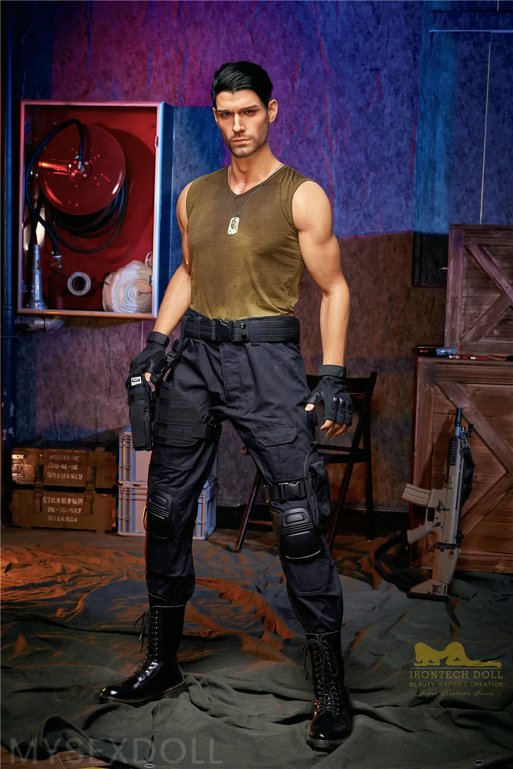 Irontech | Chase 5Ft 9/176cm Elastic Male Silicone Sex Doll (Customizable)