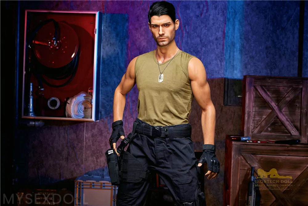 Irontech | Chase 5Ft 9/176cm Elastic Male Silicone Sex Doll (Customizable)