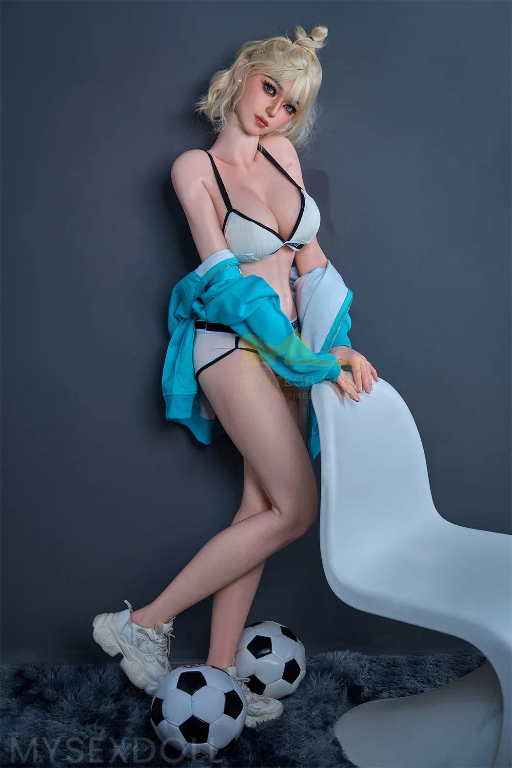 Irontech | Oneida 5Ft 3/161cm Realistic Large Breast Silicone Sex Doll (Customizable)