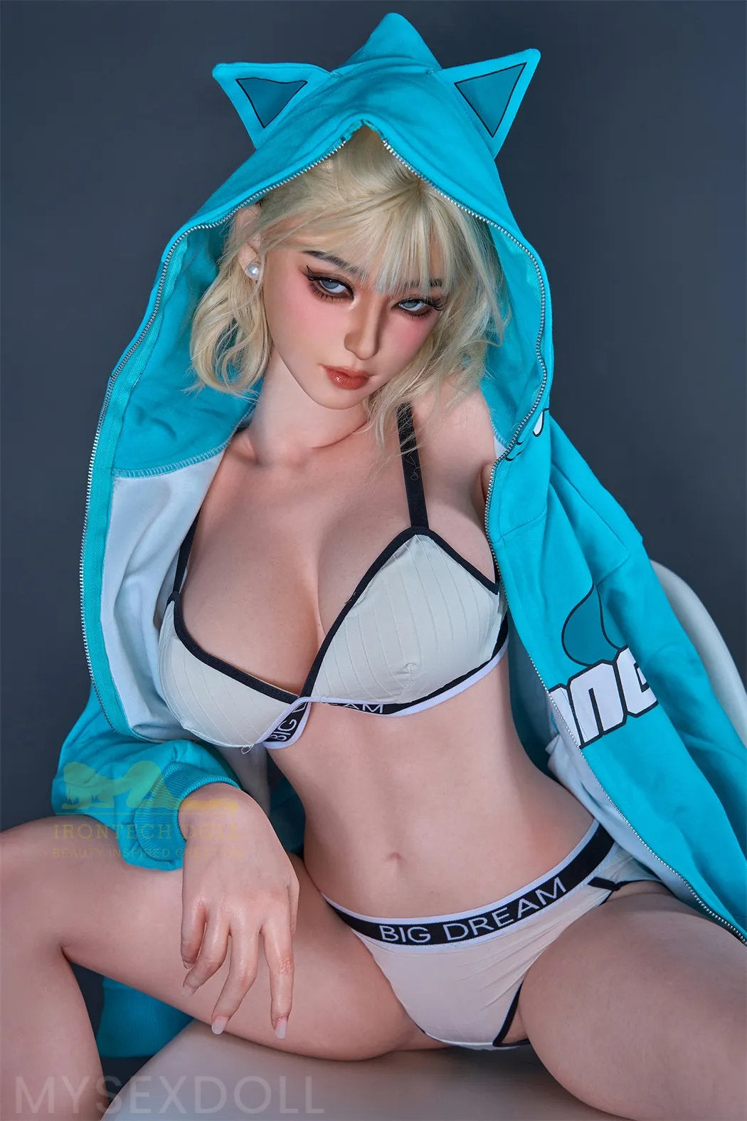 Irontech | Oneida 5Ft 3/161cm Realistic Large Breast Silicone Sex Doll (Customizable)