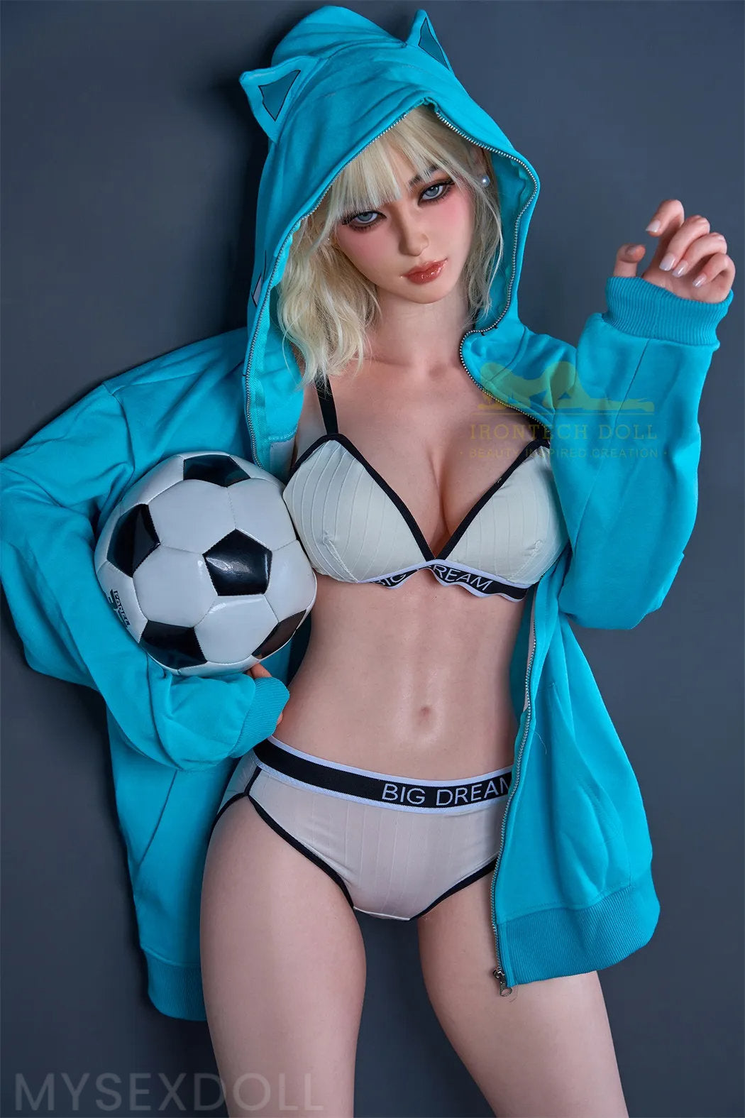 Irontech | Oneida 5Ft 3/161cm Realistic Large Breast Silicone Sex Doll (Customizable)