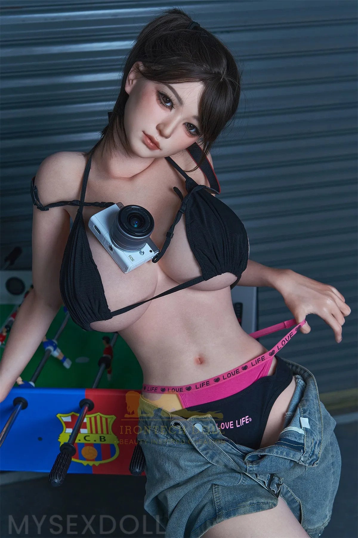 Irontech | Janine 5Ft 2/158cm Realistic Large Breast Silicone Sex Doll (Customizable)