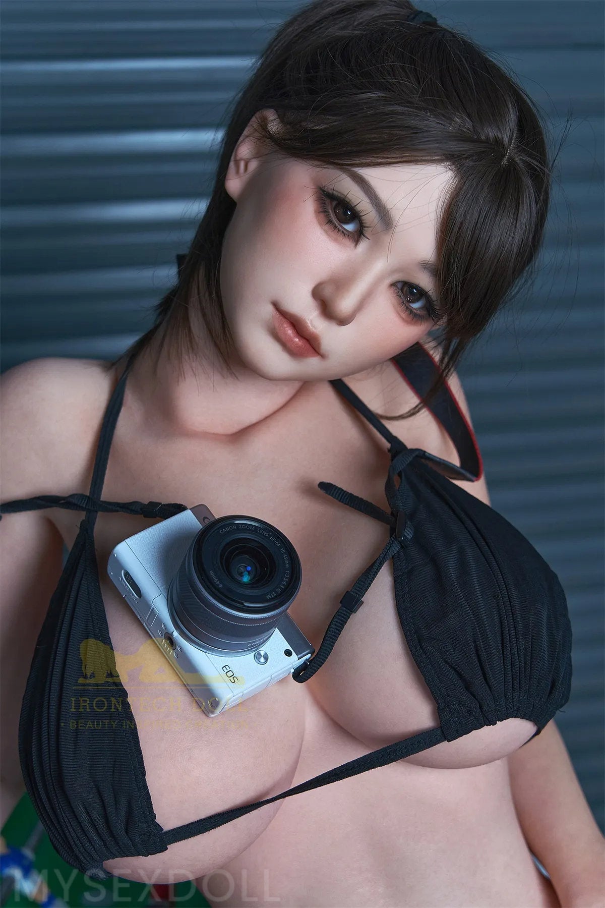 Irontech | Janine 5Ft 2/158cm Realistic Large Breast Silicone Sex Doll (Customizable)