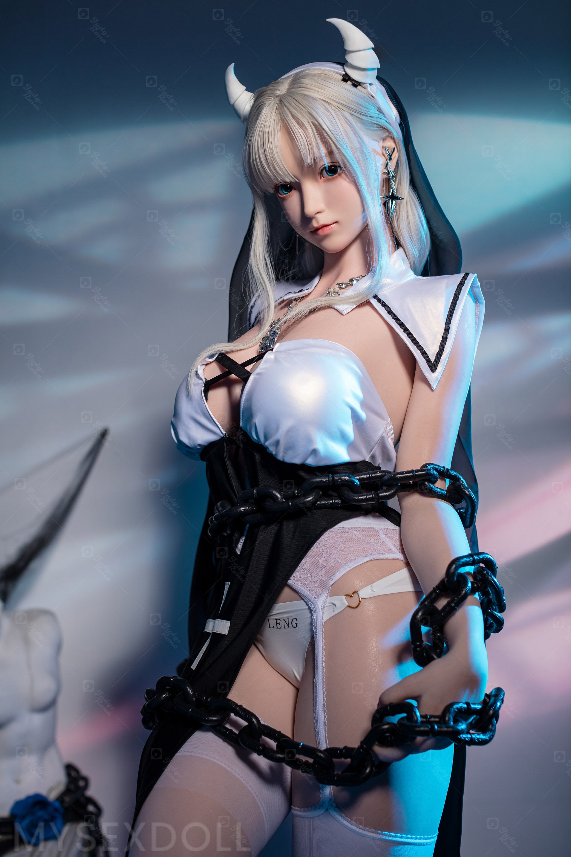 JR | Milissa 5Ft 2/157cm Refined Small Breast Silicone Sex Doll (Customizable)