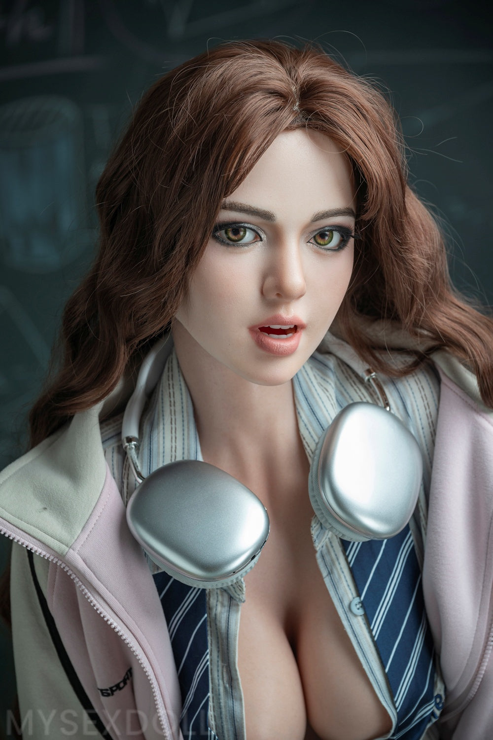 JXDOLL | Gwyneth 5ft 3/160cm Engaging Large Breast Silicone Head Sex Doll (Customizable)