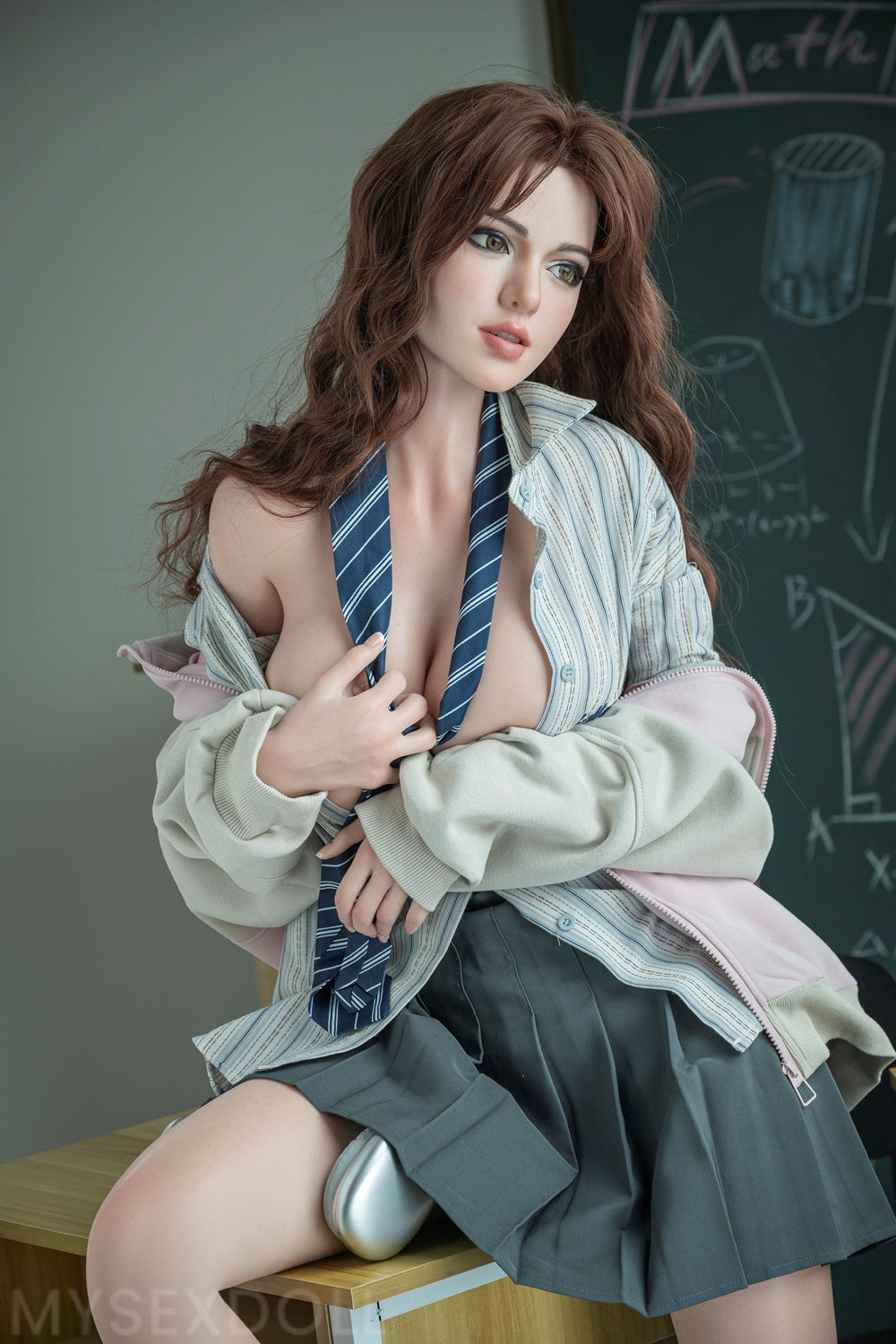 JXDOLL | Gwyneth 5ft 3/160cm Engaging Large Breast Silicone Head Sex Doll (Customizable)