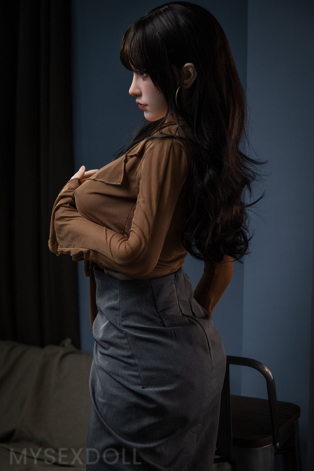 JXDOLL | Nubia 5ft 3/160cm Exquisite Large Breast Silicone Head Sex Doll (US Stock)