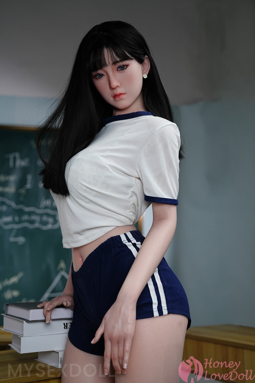JXDOLL | Alisha 5ft 7/170cm Delicate Large Breast Silicone Head Sex Doll (Customizable)
