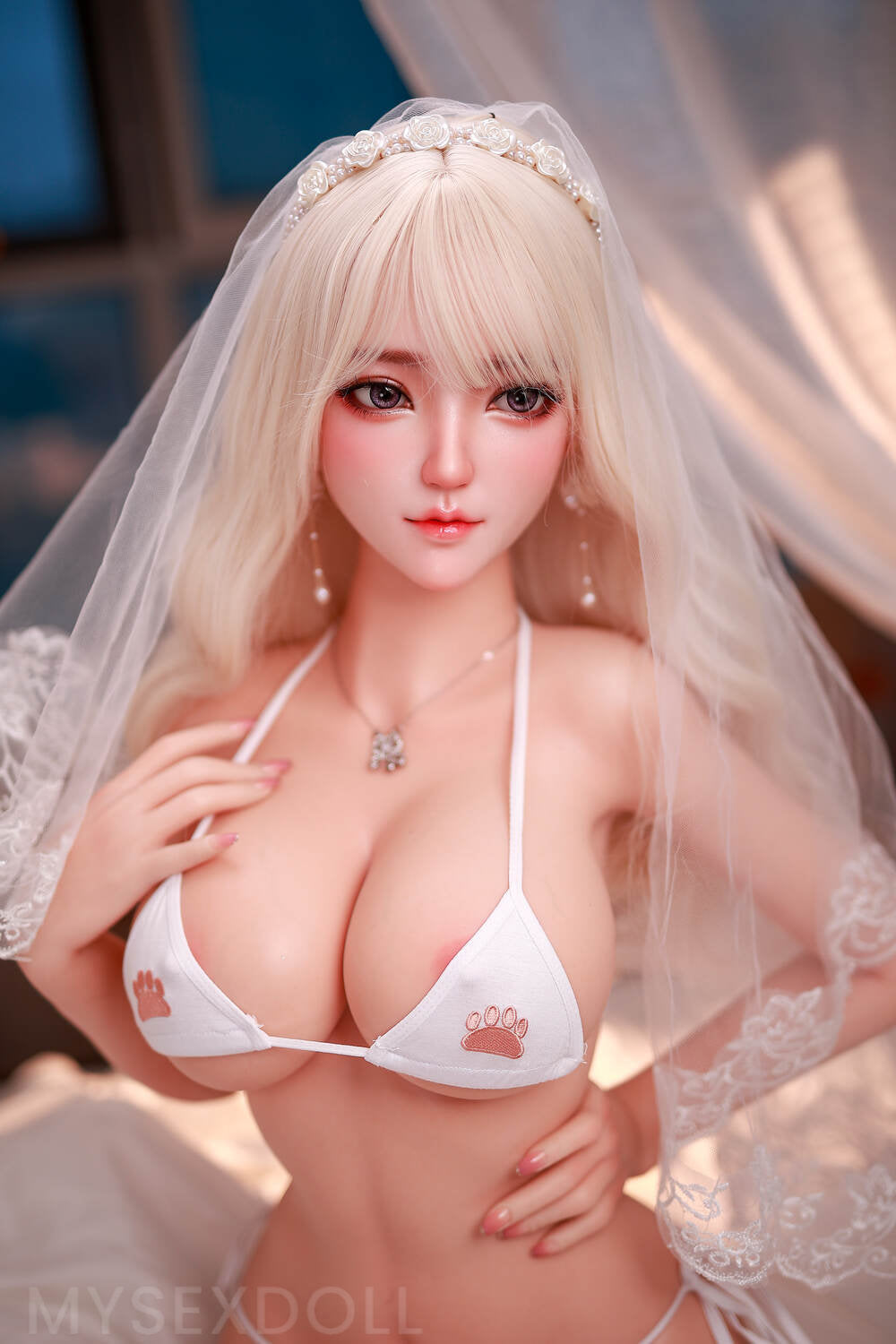 JY Silicone | Cassiopeia 5ft 3/161cm Refined Large Breast Silicone Sex Doll (Customizable)