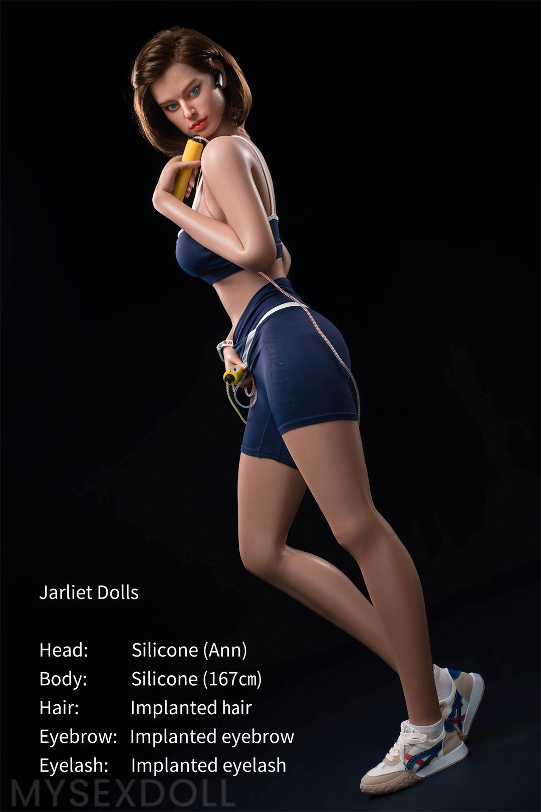 Jarliet | Dulce 5Ft 5/167cm Realistic Medium Breast Silicone Sex Doll (Customizable)