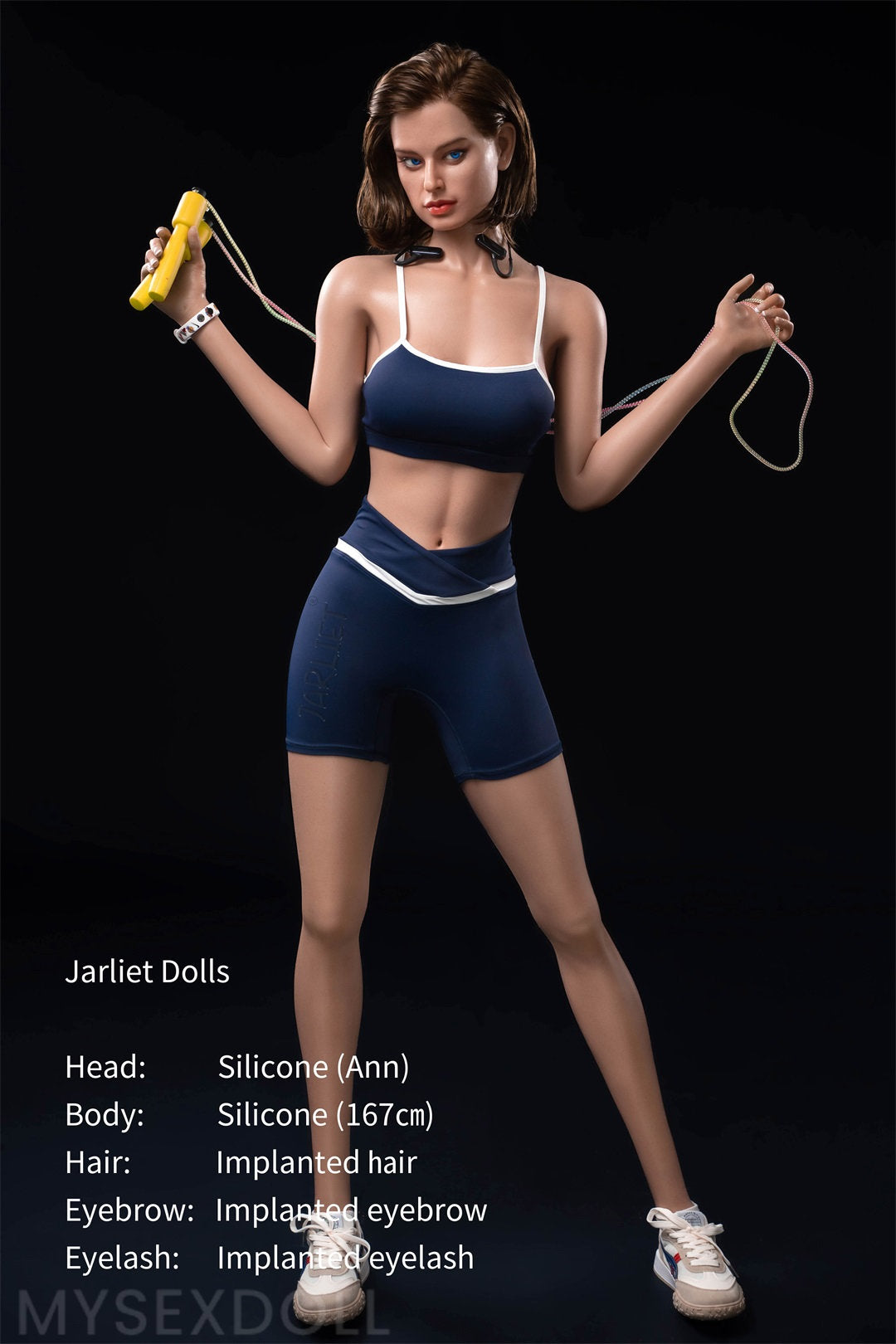 Jarliet | Dulce 5Ft 5/167cm Realistic Medium Breast Silicone Sex Doll (Customizable)
