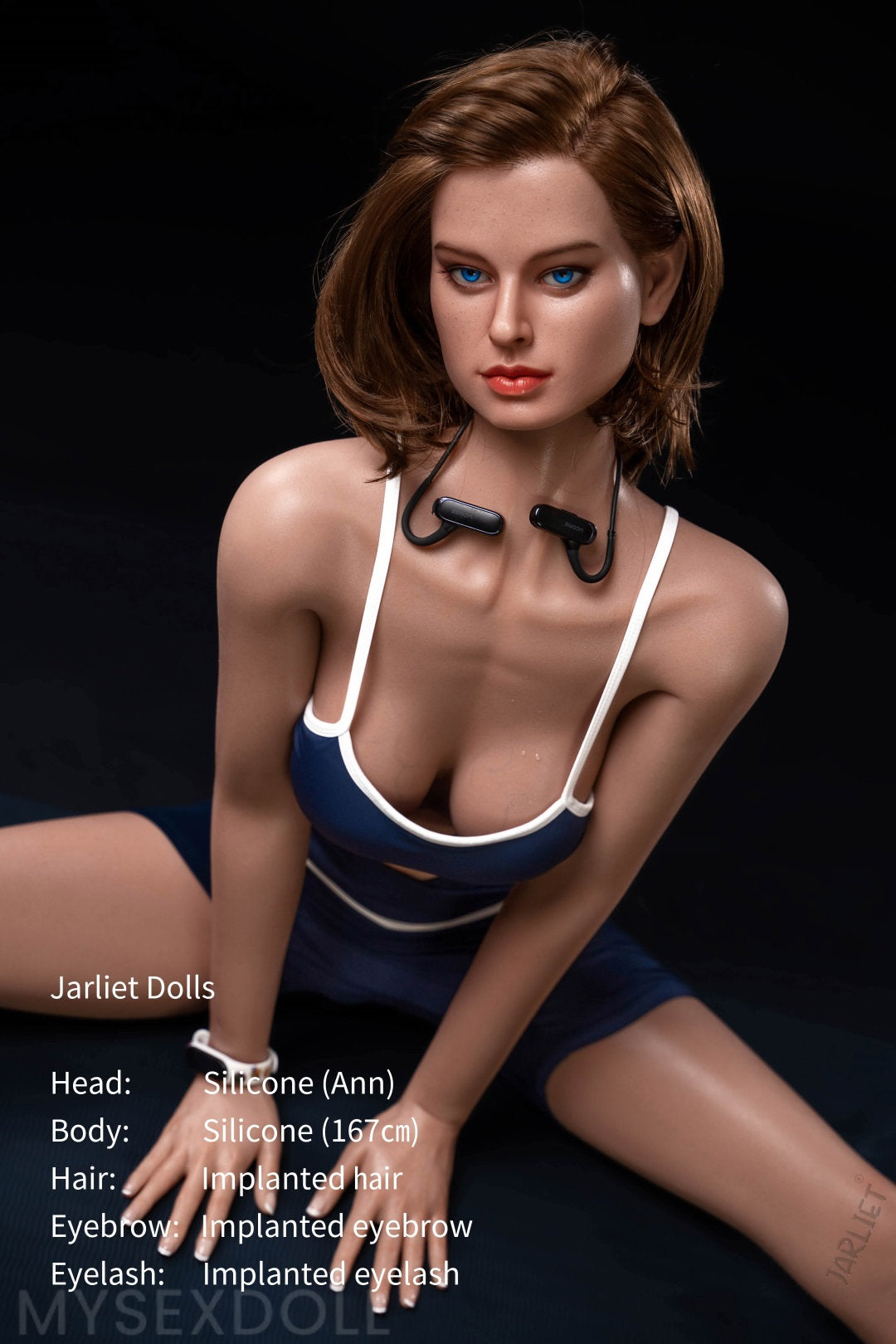 Jarliet | Dulce 5Ft 5/167cm Realistic Medium Breast Silicone Sex Doll (Customizable)