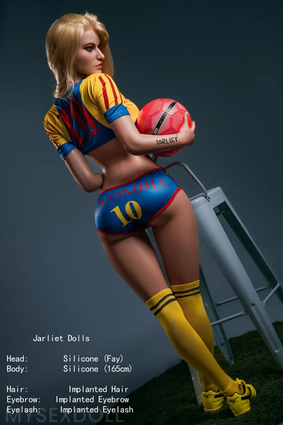 Jarliet | Le 5Ft 4/165cm Flexible Large Breast Silicone Sex Doll (Customizable)