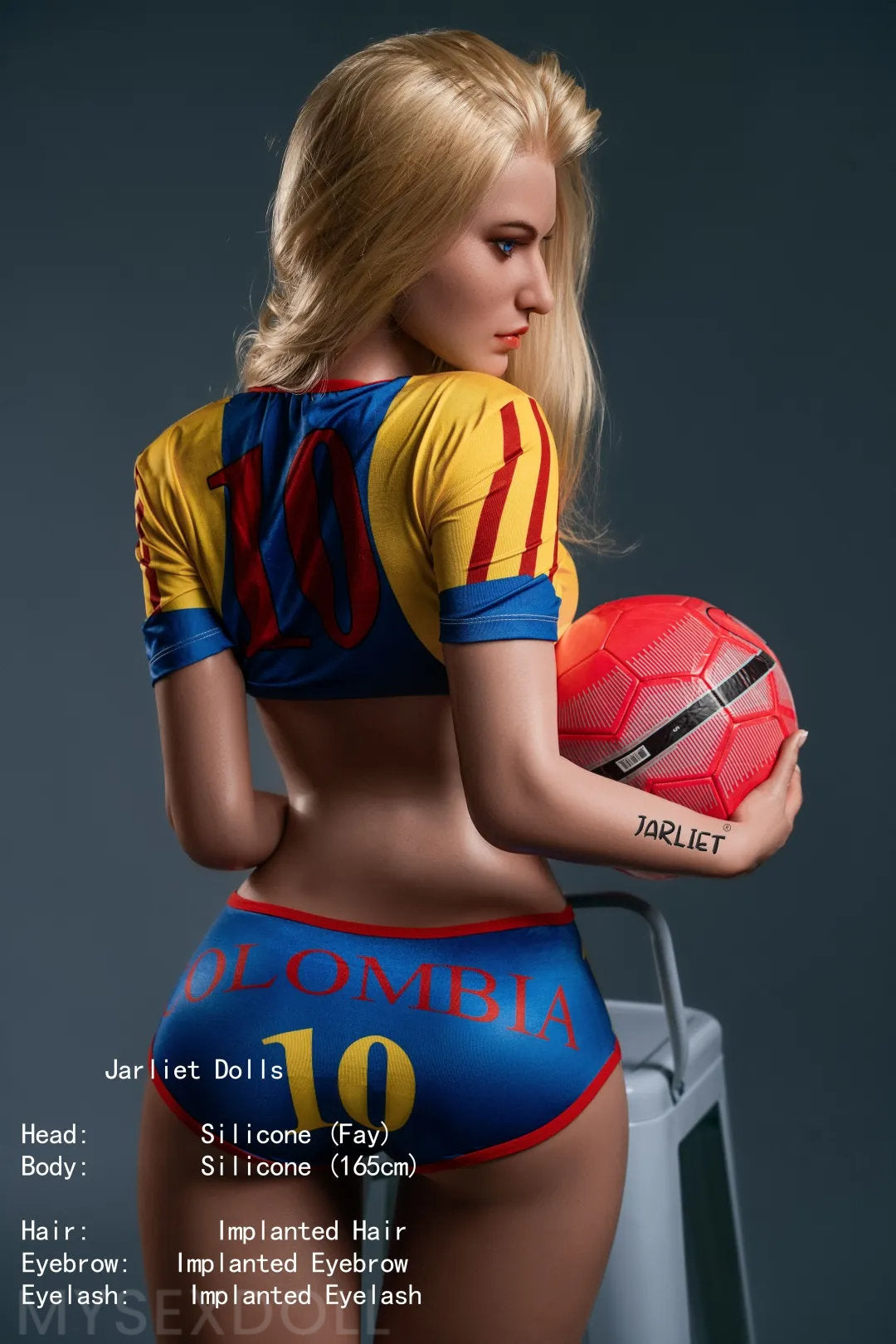 Jarliet | Le 5Ft 4/165cm Flexible Large Breast Silicone Sex Doll (Customizable)