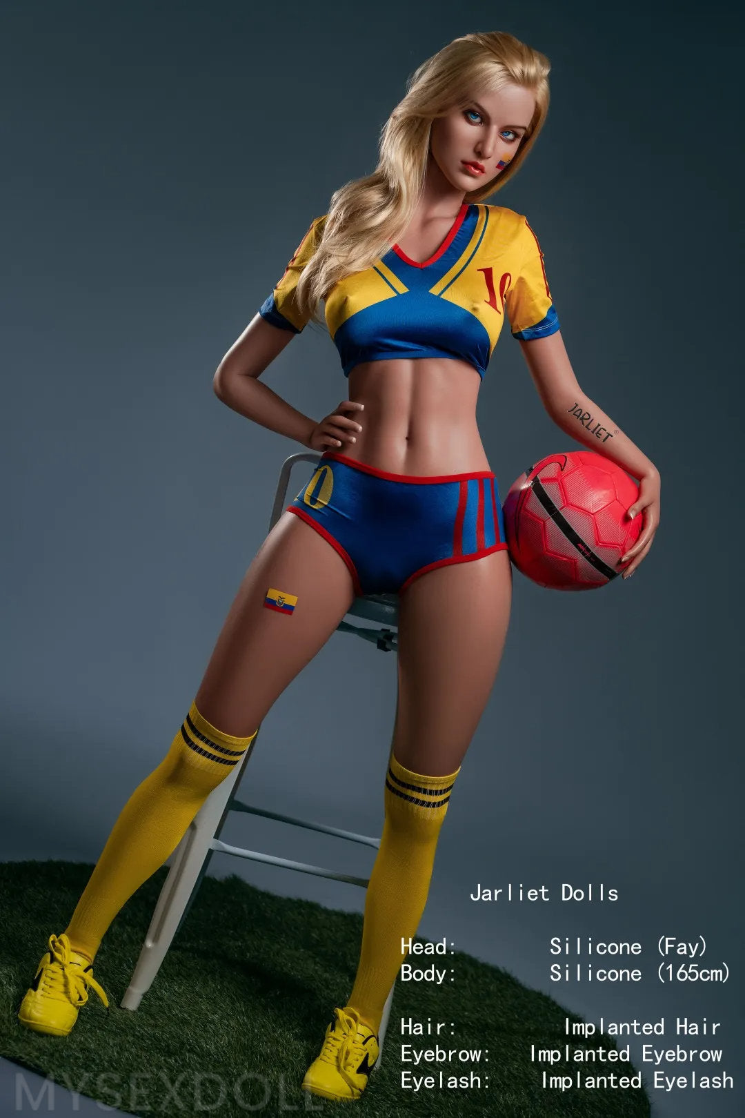 Jarliet | Le 5Ft 4/165cm Flexible Large Breast Silicone Sex Doll (Customizable)