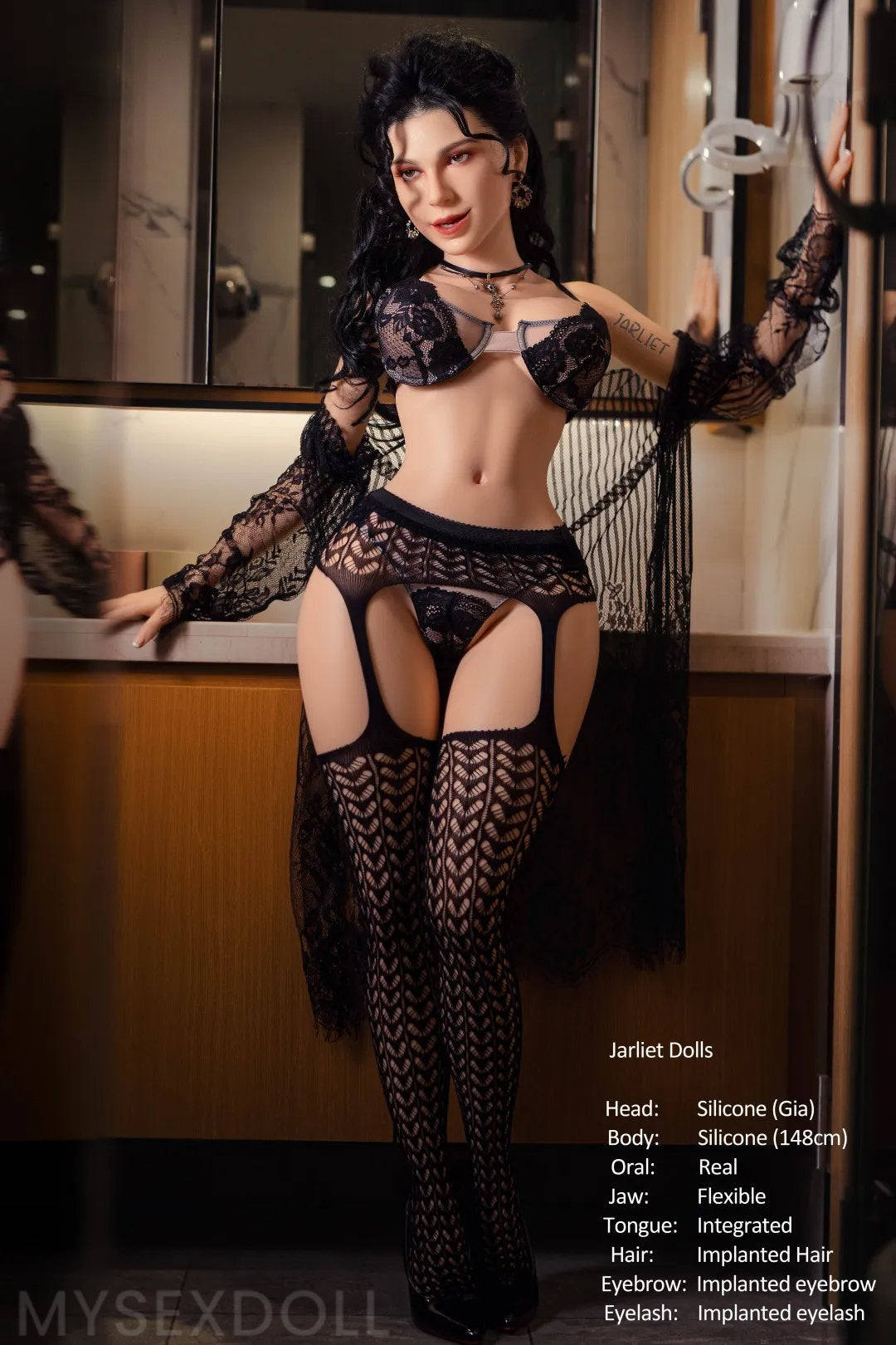 Jarliet | Clotilde 4Ft 11/150cm Elastic Large Breast Silicone Sex Doll (Customizable)