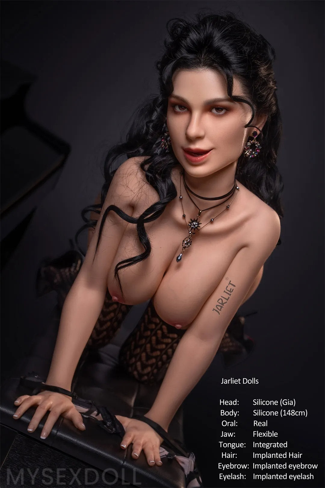 Jarliet | Clotilde 4Ft 11/150cm Elastic Large Breast Silicone Sex Doll (Customizable)