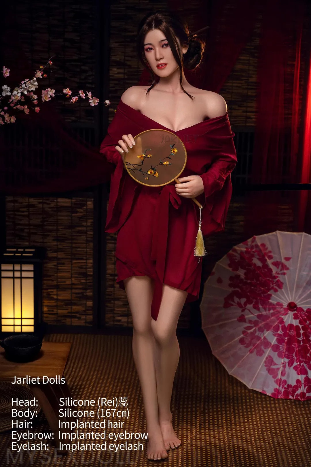 Jarliet | Katheleen 5Ft 5/167cm Realistic Medium Breast Silicone Sex Doll (Customizable)