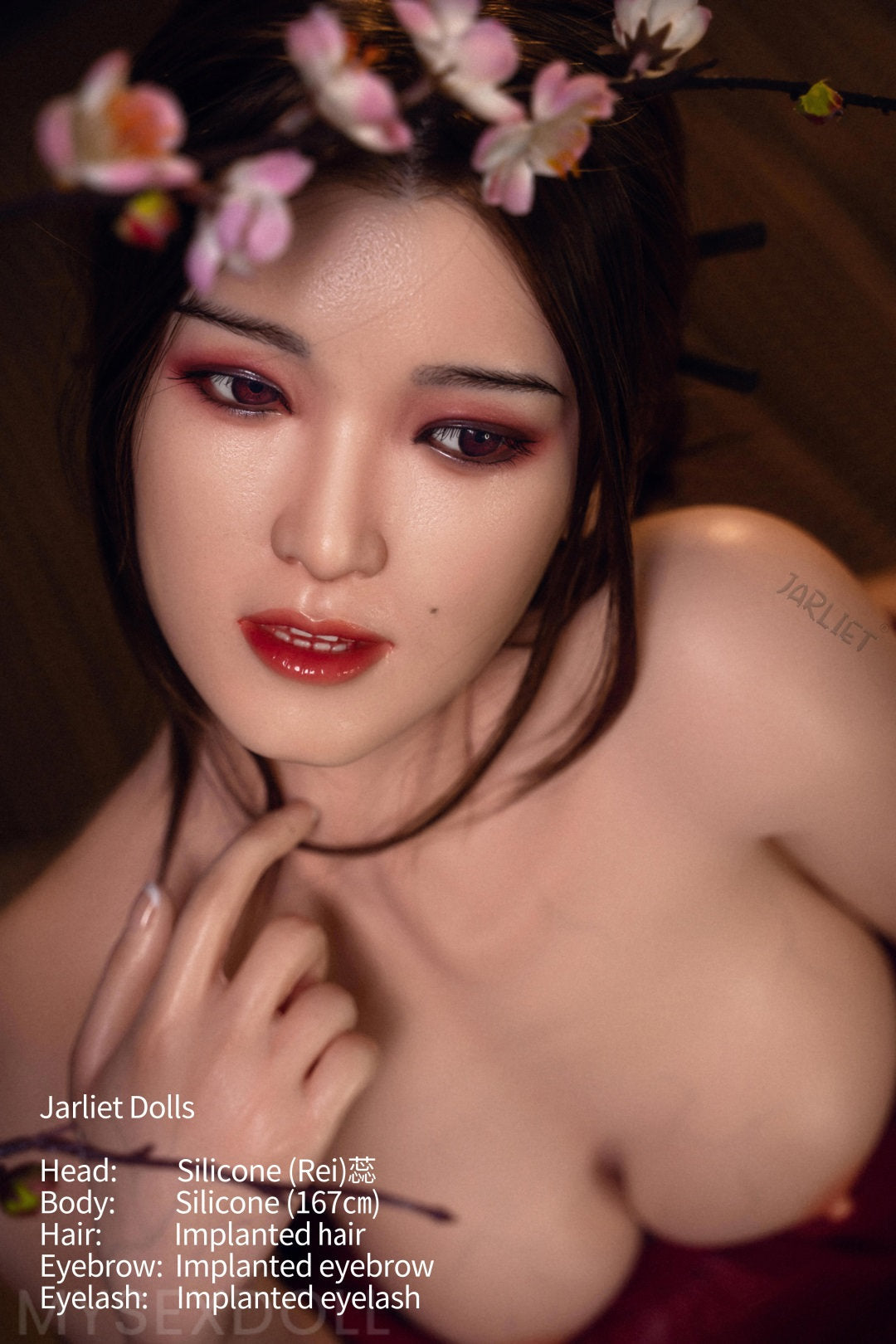 Jarliet | Katheleen 5Ft 5/167cm Realistic Medium Breast Silicone Sex Doll (Customizable)