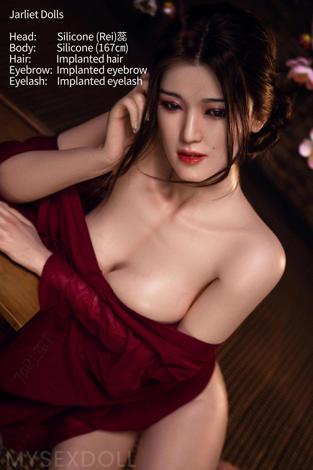 Jarliet | Katheleen 5Ft 5/167cm Realistic Medium Breast Silicone Sex Doll (Customizable)