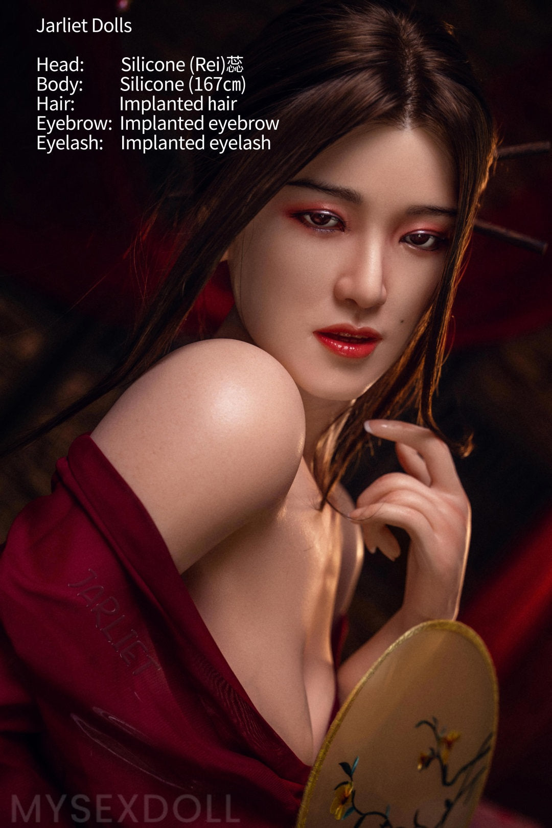 Jarliet | Katheleen 5Ft 5/167cm Realistic Medium Breast Silicone Sex Doll (Customizable)