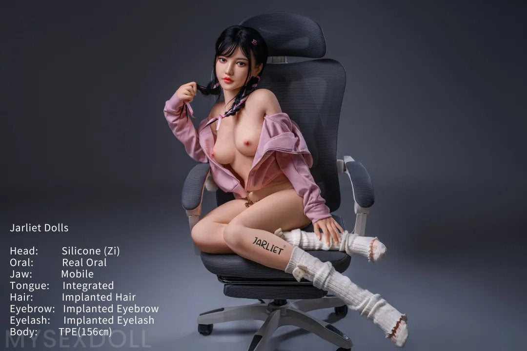Jarliet | Latanya 5Ft 1/156cm Flexible Large Breast Silicone Head Sex Doll (Customizable)
