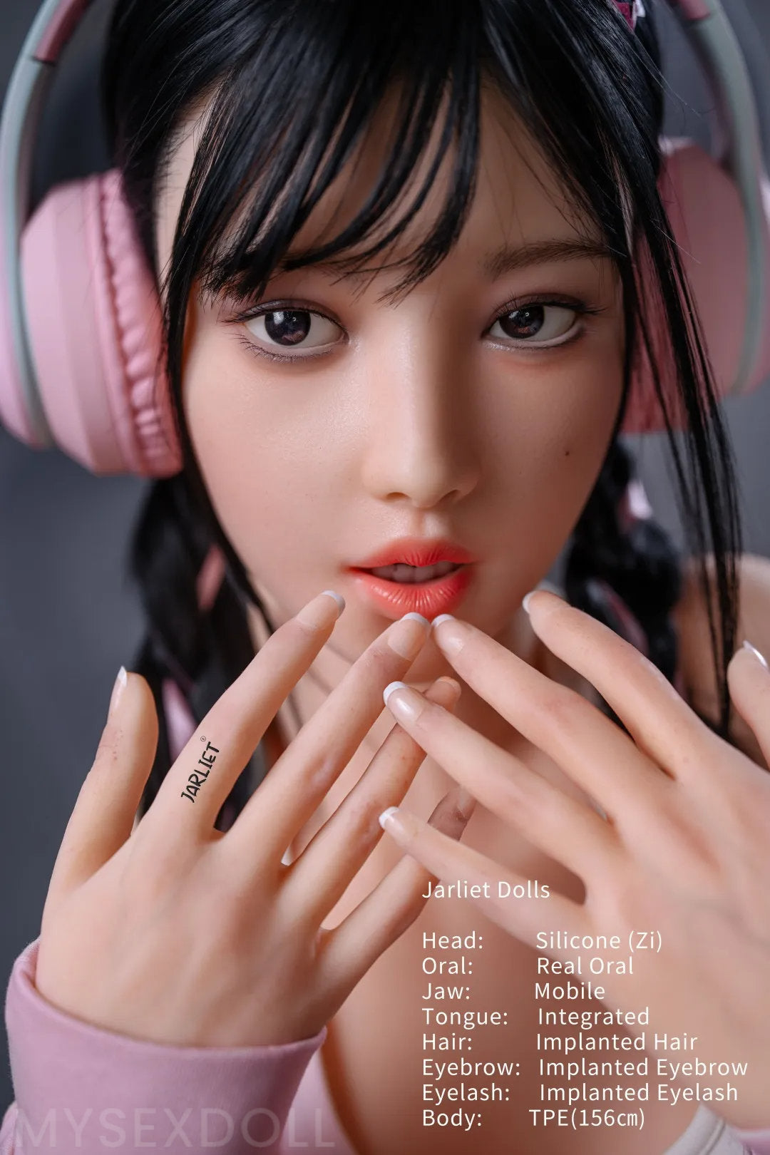 Jarliet | Latanya 5Ft 1/156cm Flexible Large Breast Silicone Head Sex Doll (Customizable)