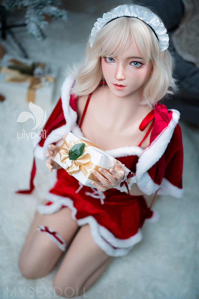 LilyDoll | Nelida 5Ft 2/158cm Alluring Medium Breast Silicone Head  Sex Doll (Customizable)