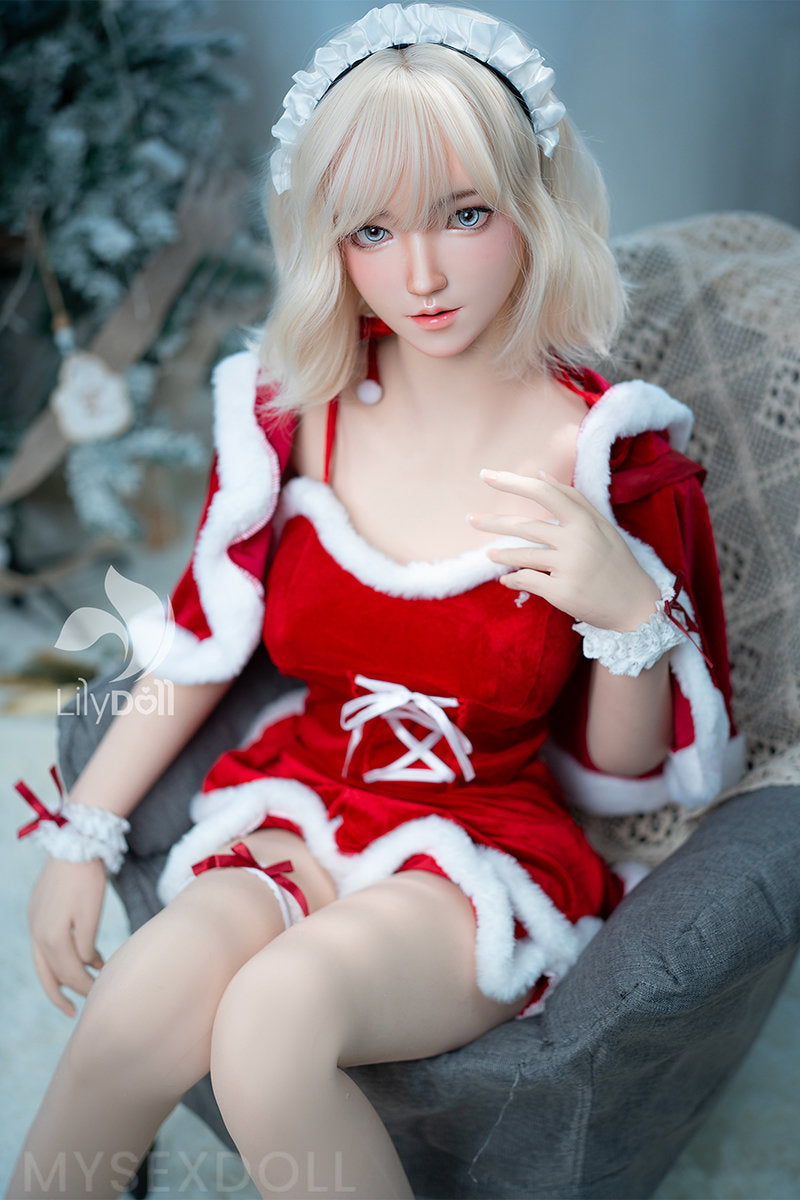 LilyDoll | Nelida 5Ft 2/158cm Alluring Medium Breast Silicone Head  Sex Doll (Customizable)