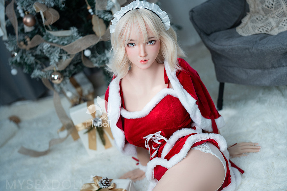 LilyDoll | Nelida 5Ft 2/158cm Alluring Medium Breast Silicone Head  Sex Doll (Customizable)