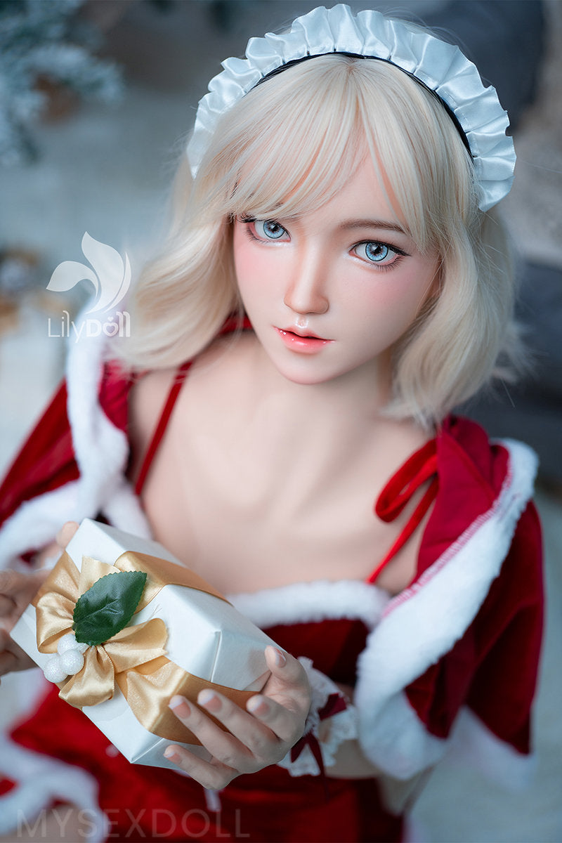 LilyDoll | Nelida 5Ft 2/158cm Alluring Medium Breast Silicone Head  Sex Doll (Customizable)