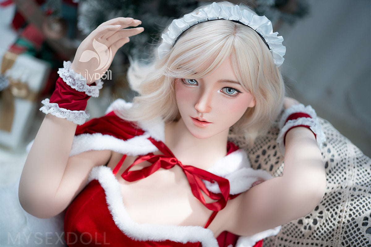 LilyDoll | Nelida 5Ft 2/158cm Alluring Medium Breast Silicone Head  Sex Doll (Customizable)