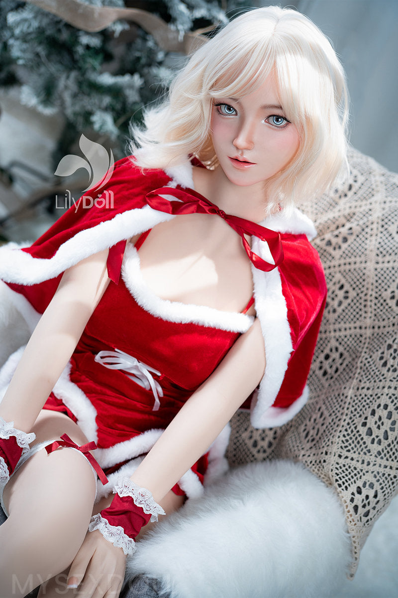 LilyDoll | Nelida 5Ft 2/158cm Alluring Medium Breast Silicone Head  Sex Doll (Customizable)