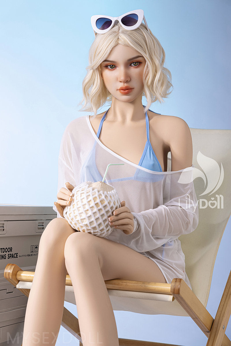 LilyDoll | Demetria 5Ft 5/166cm Realistic Medium Breast Silicone Head Sex Doll (Customizable)