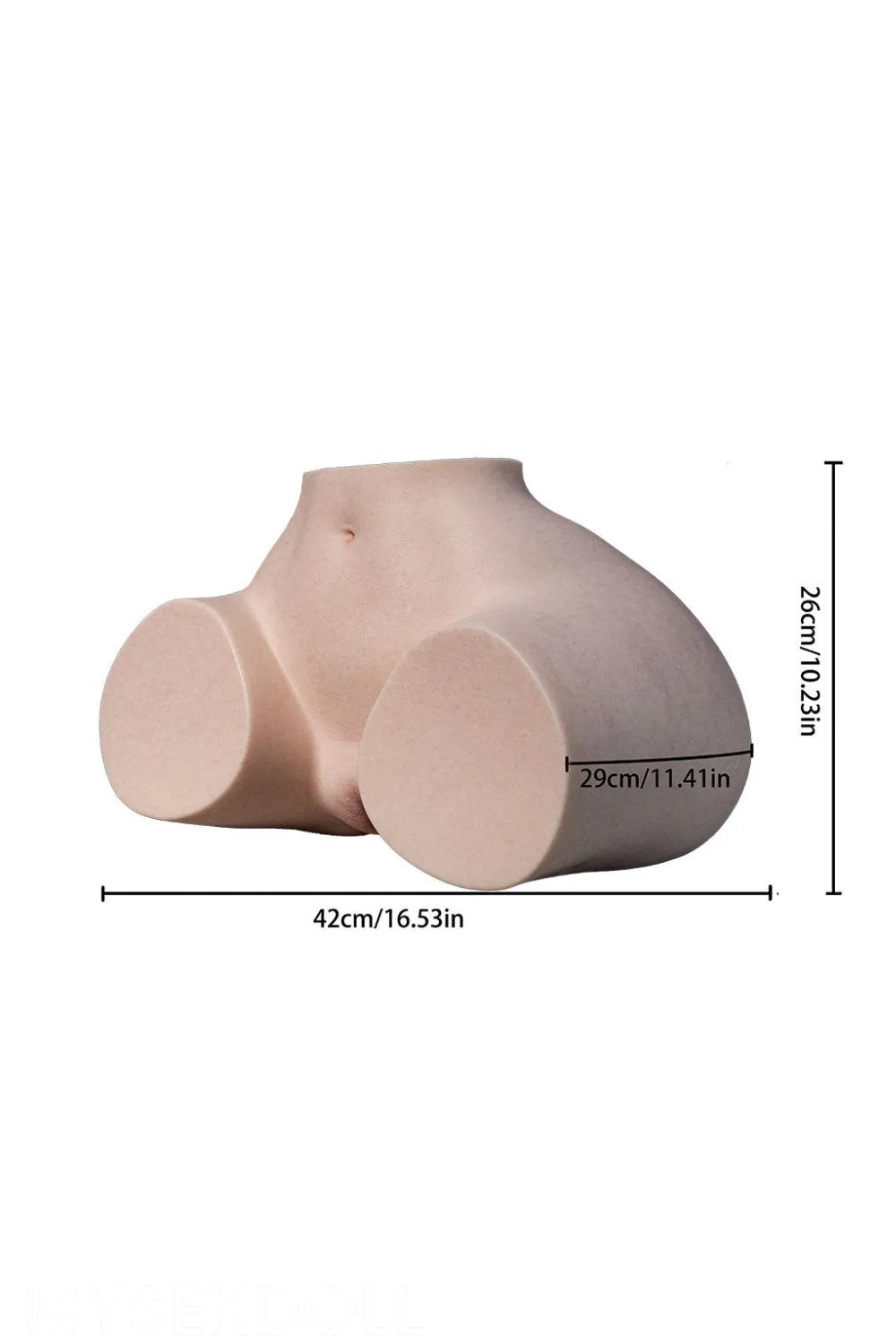 LoveNestle | Lynwood 10 in / 26 cm Delicate Silicone Torso (US Stock)