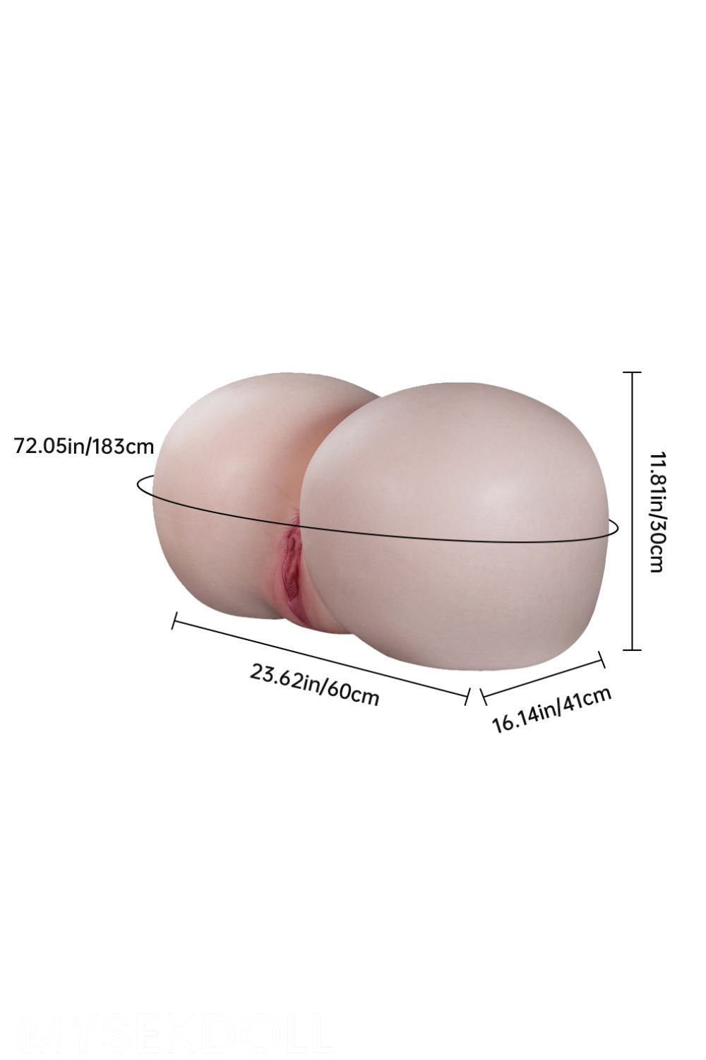 LoveNestle | Cecelia 12 in / 30 cm Delicate Silicone Torso (US Stock)