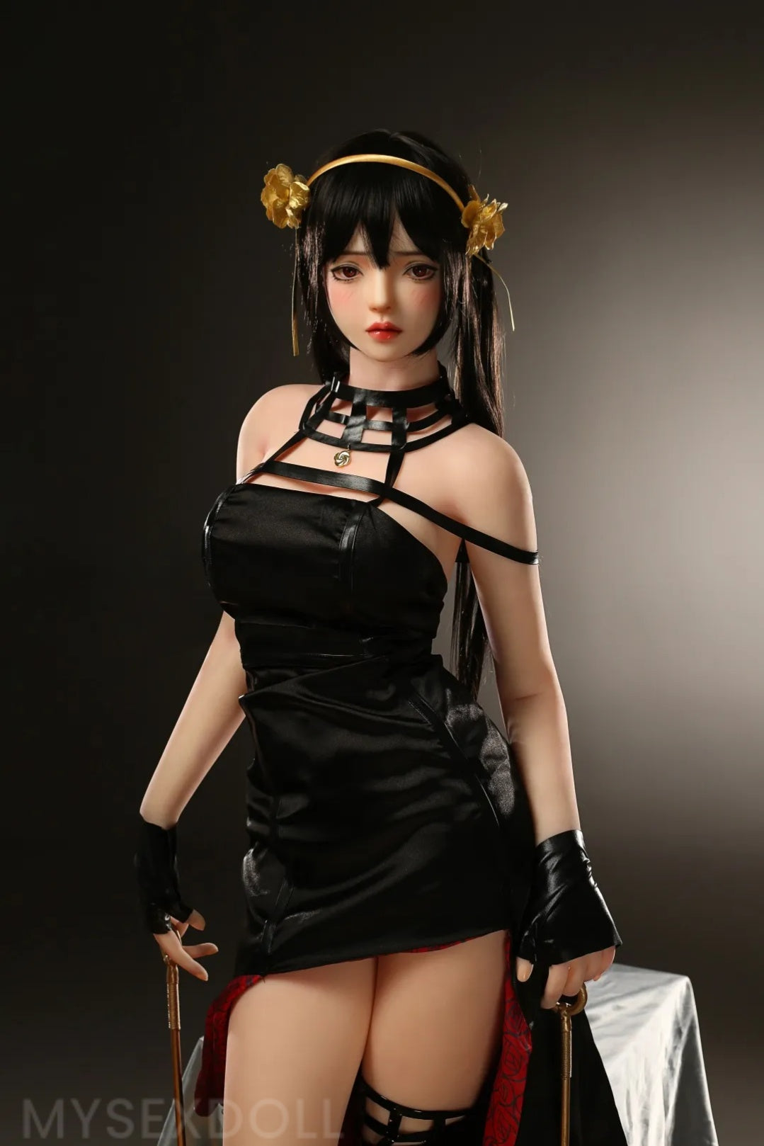 MESE | Leonora 5Ft 5/166cm Elastic Large Breast Silicone Head Sex Doll (Customizable)
