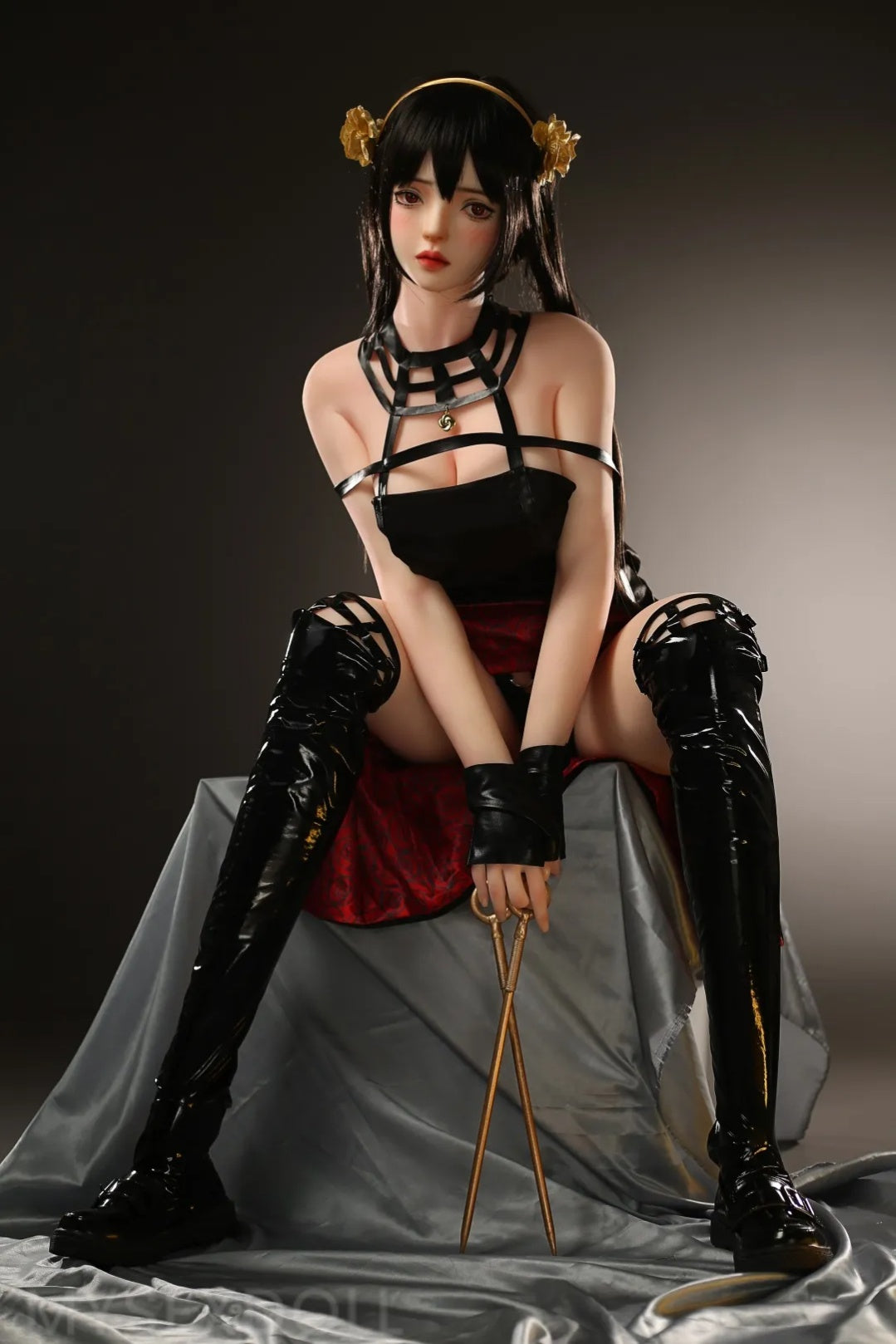 MESE | Leonora 5Ft 5/166cm Elastic Large Breast Silicone Head Sex Doll (Customizable)
