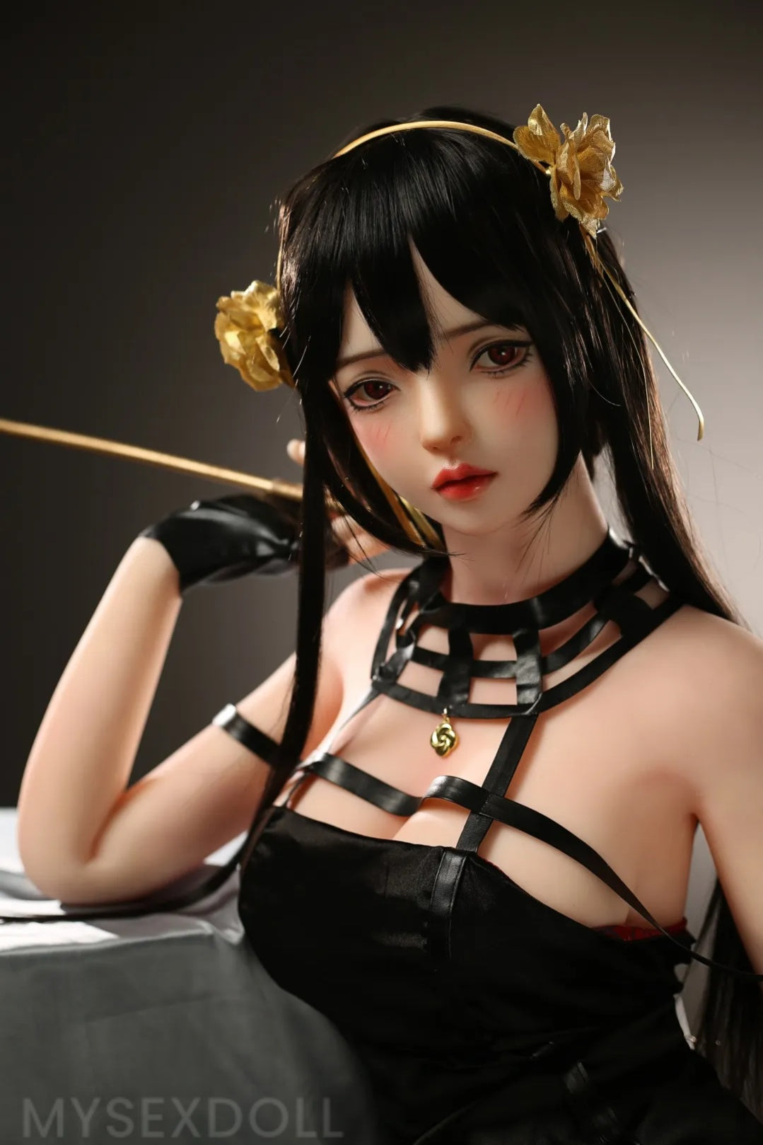 MESE | Leonora 5Ft 5/166cm Elastic Large Breast Silicone Head Sex Doll (Customizable)