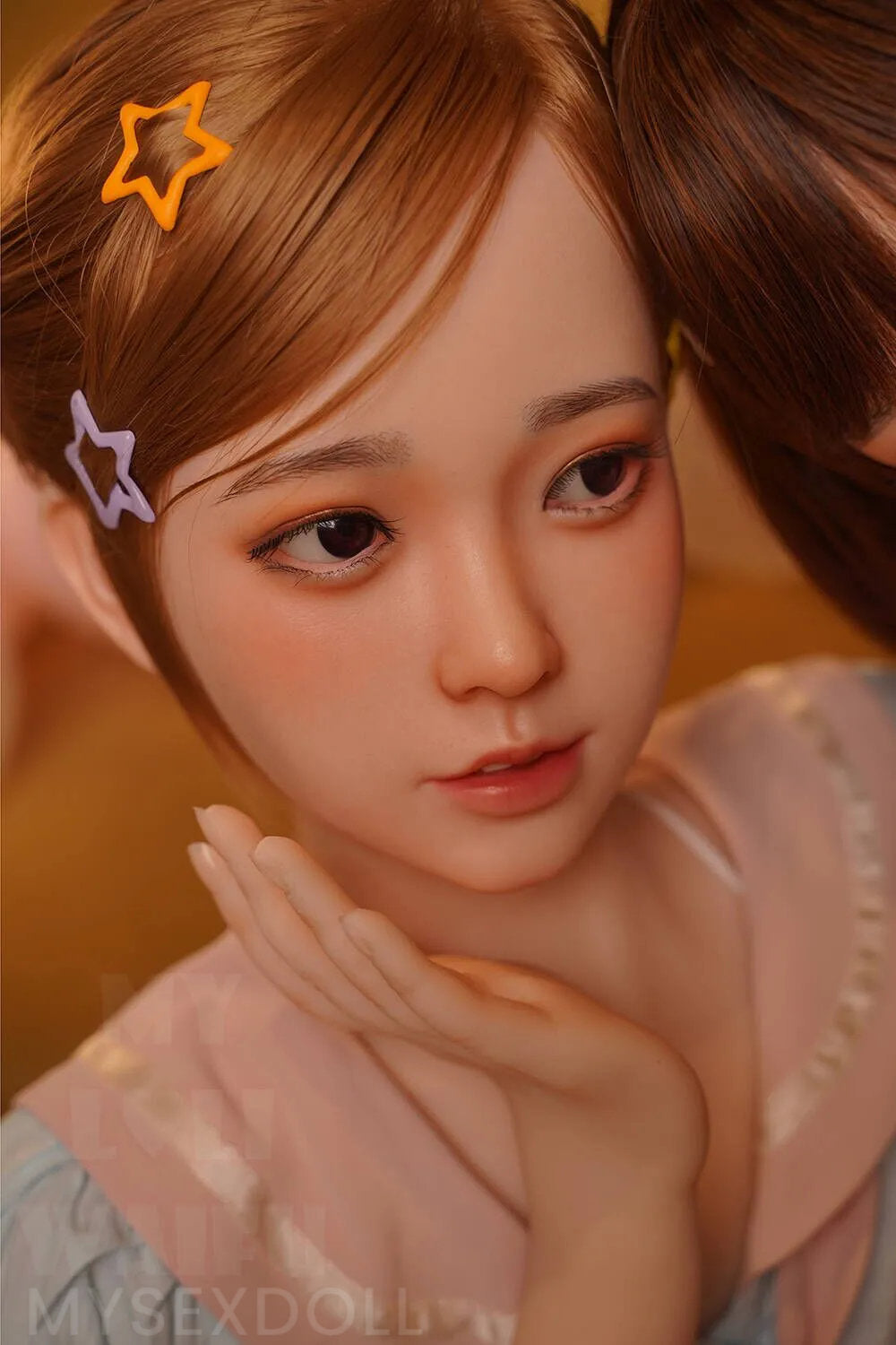 MLW | Bianca 4Ft 11/150cm Delicate Small Breast Silicone Head Sex Doll(Customizable)