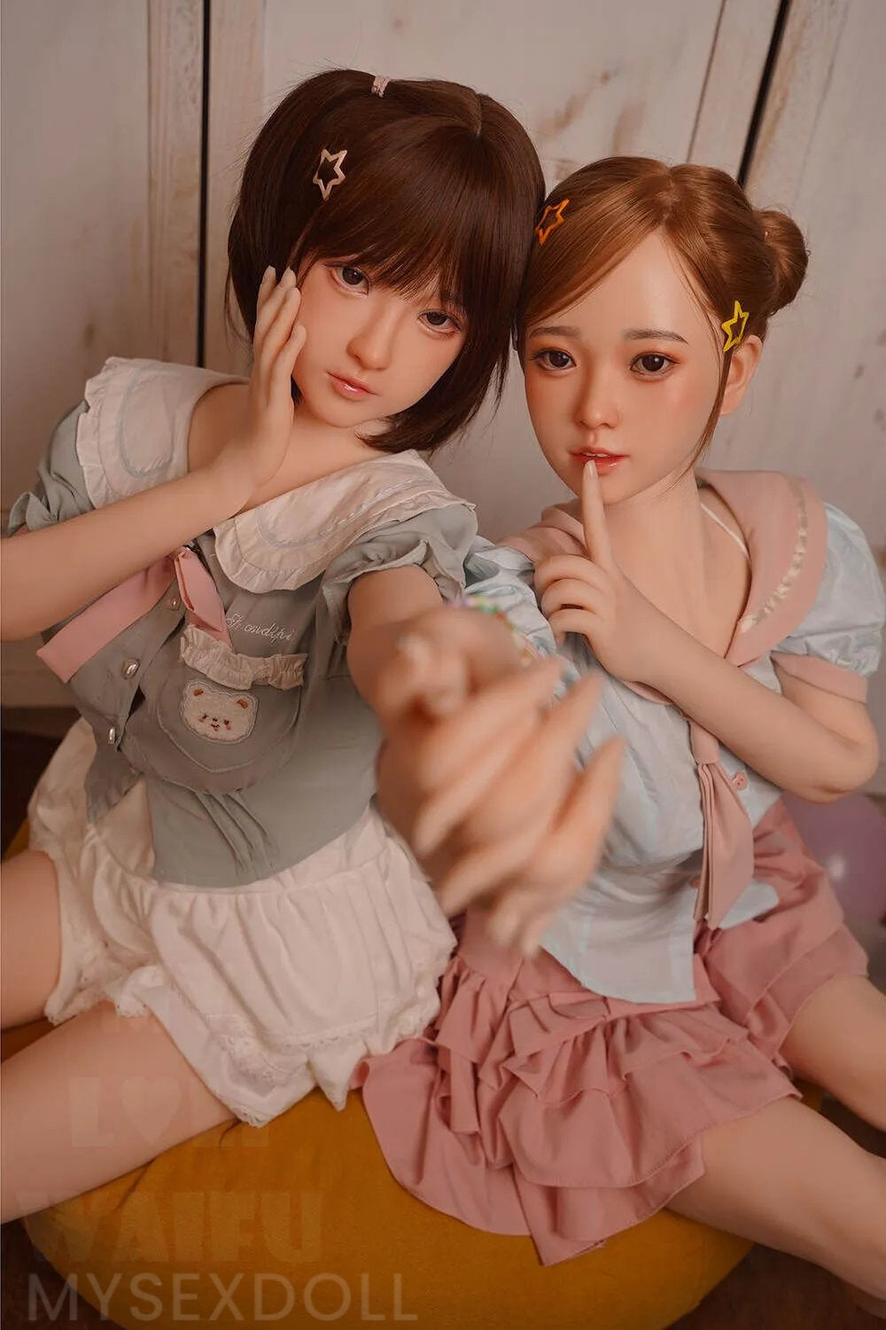 MLW | Bianca 4Ft 11/150cm Delicate Small Breast Silicone Head Sex Doll(Customizable)
