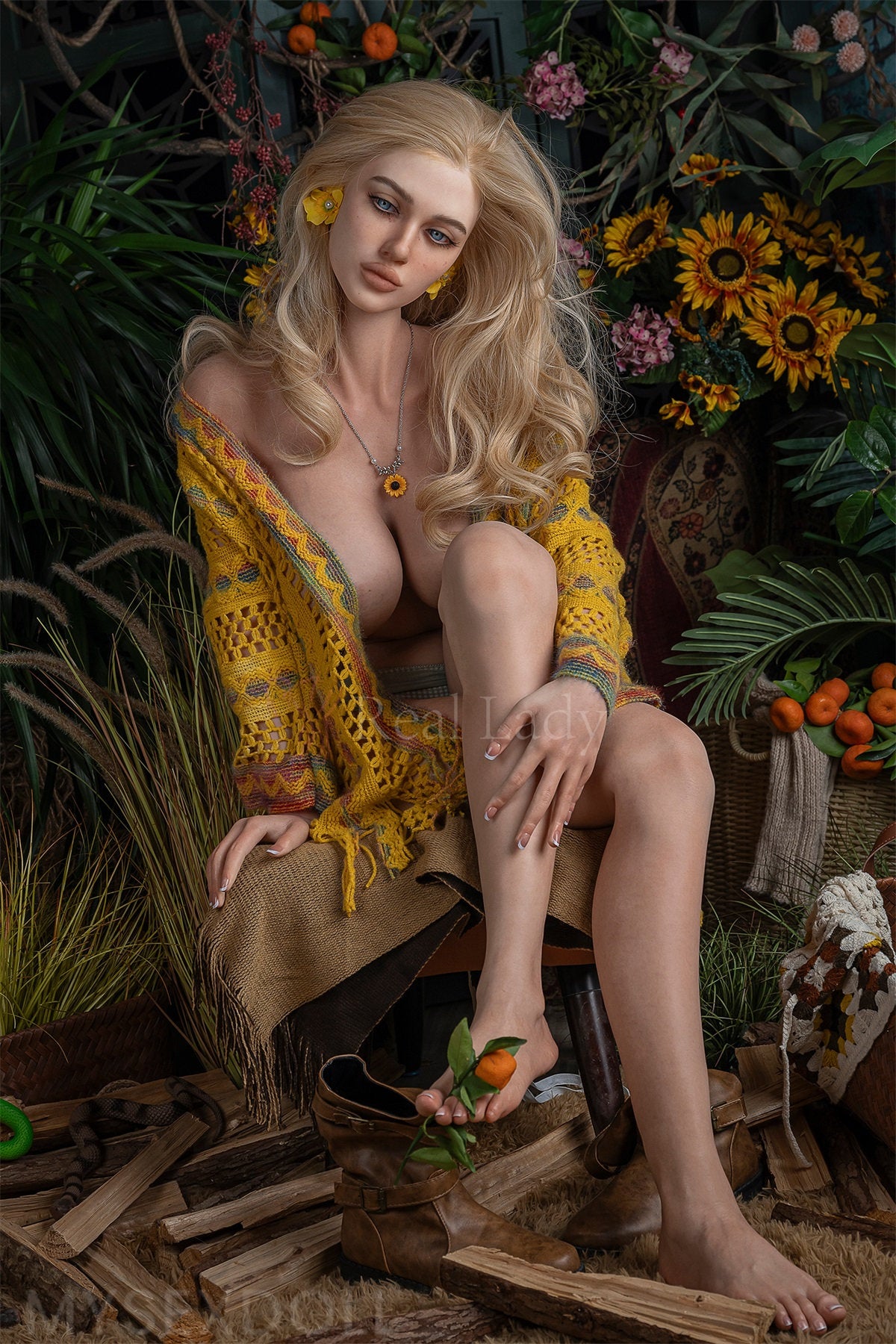 Real Lady | Meaghan 5Ft 6/168cm Realistic Large Breast Silicone Sex Doll (Customizable)