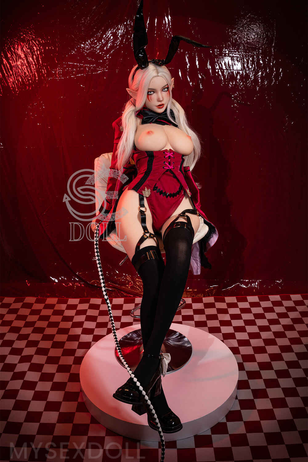 SE | Junita 5ft 1/155cm Unique Large Breast Silicone Sex Doll (Customizable)