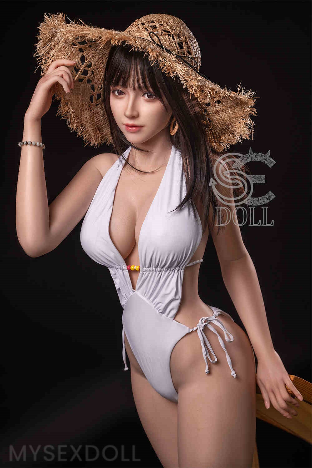 SE | Rowenna 5ft 5/165cm Tempting Large Breast Silicone Sex Doll (Customizable)