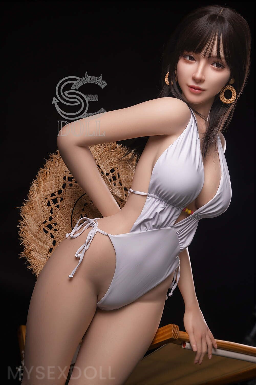 SE | Rowenna 5ft 5/165cm Tempting Large Breast Silicone Sex Doll (Customizable)